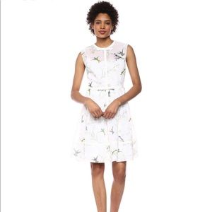 Ted Baker embroidered dress